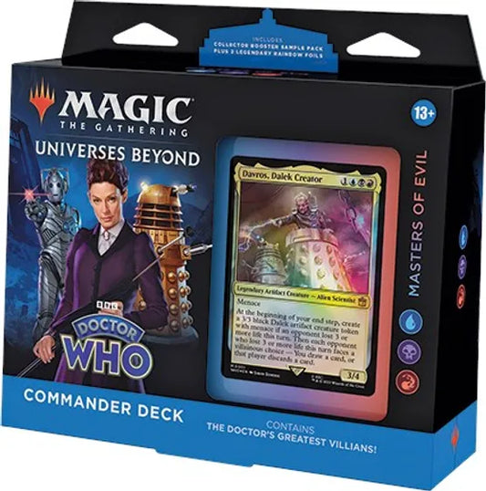 Universes Beyond: Doctor Who - Masters of Evil Commander Deck - Universes Beyond: Doctor Who (WHO)