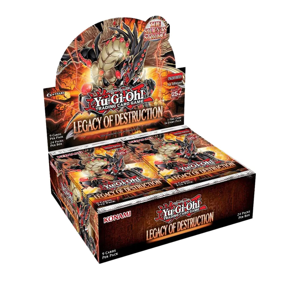 YGO Legacy of Destruction Booster Box [1st Edition] - Legacy of Destruction (LEDE)