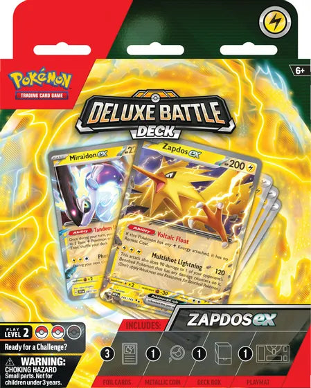 Deluxe Battle Deck [Zapdos ex] - Miscellaneous Cards & Products (MCAP)