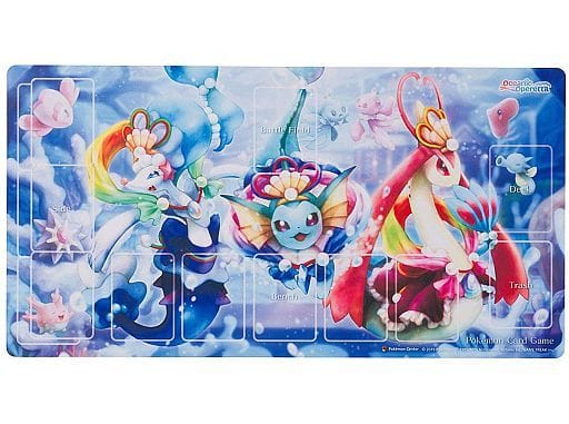 USED Pokémon Card Oceanic operetta Playmat