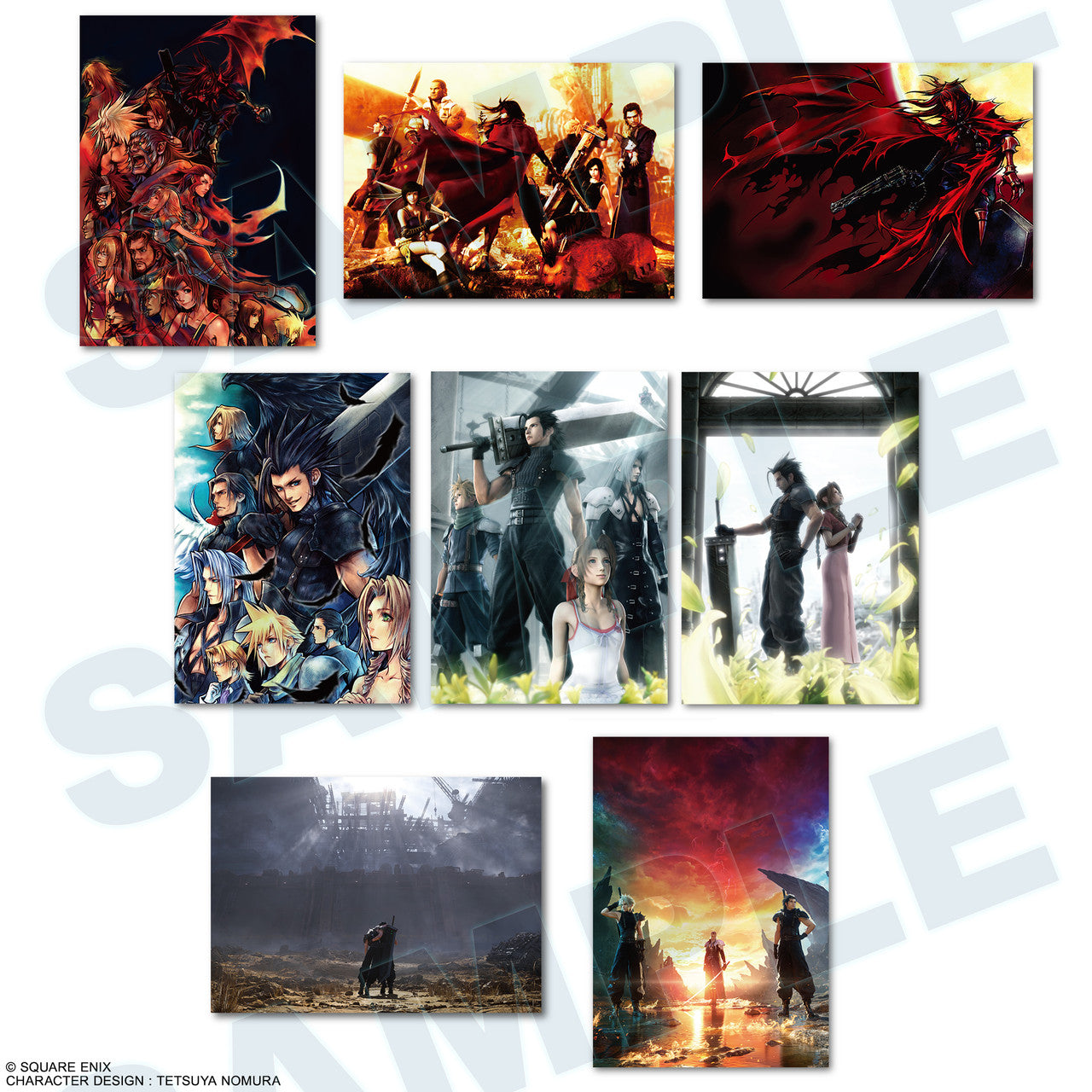 PREORDER) FINAL FANTASY VII ANNIVERSARY ART MUSEUM DIGITAL CARD