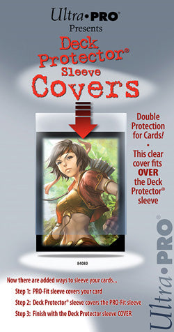 ULTRA PRO: DECK PROTECTOR OUTER SLEEVE COVER (50 SLEEVES)